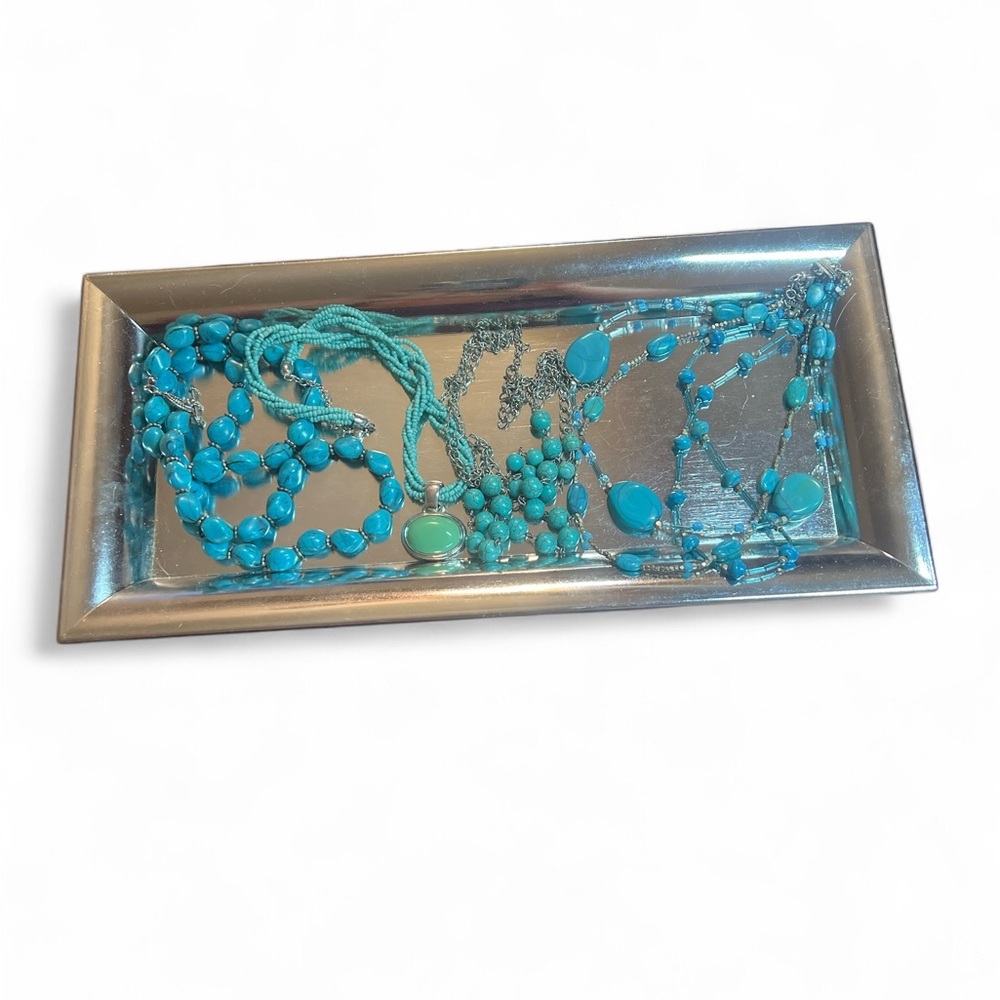 Turquoise Aesthetic Native Style Lot Set Necklaces Women Navajo Aesthetic Avon
